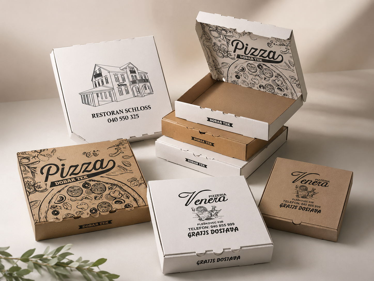 Kartonska kutija za pizzu